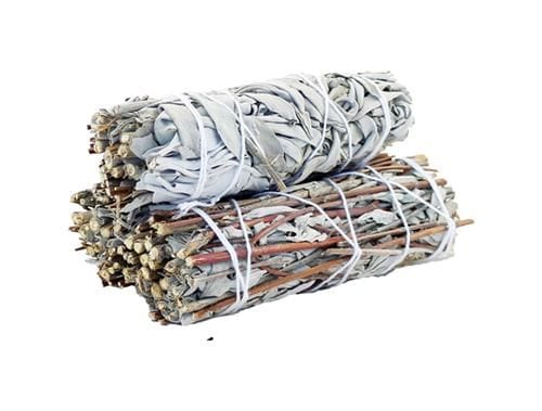 White Sage & Royal Sage Smudge ( 1 stuks 10 cm)